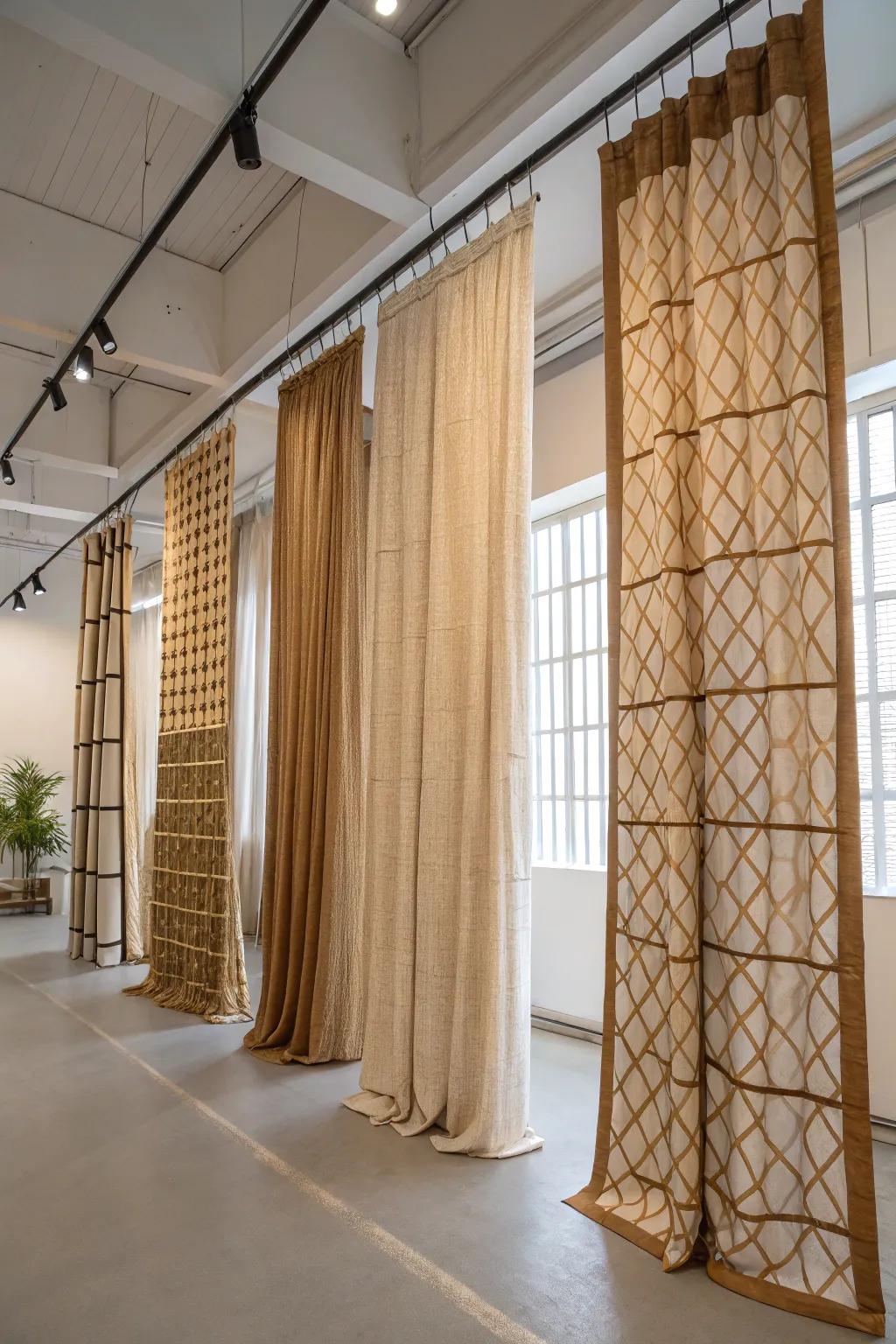 Unique materials such as bamboo can inject a distinct twist.