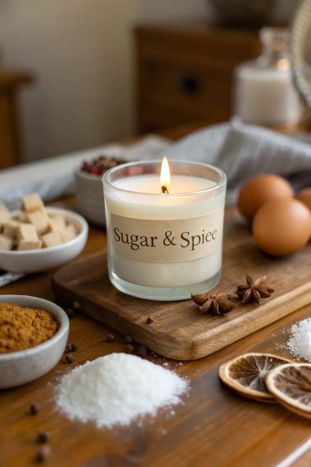 Sugar & Zest Candle for Festive Cheer
