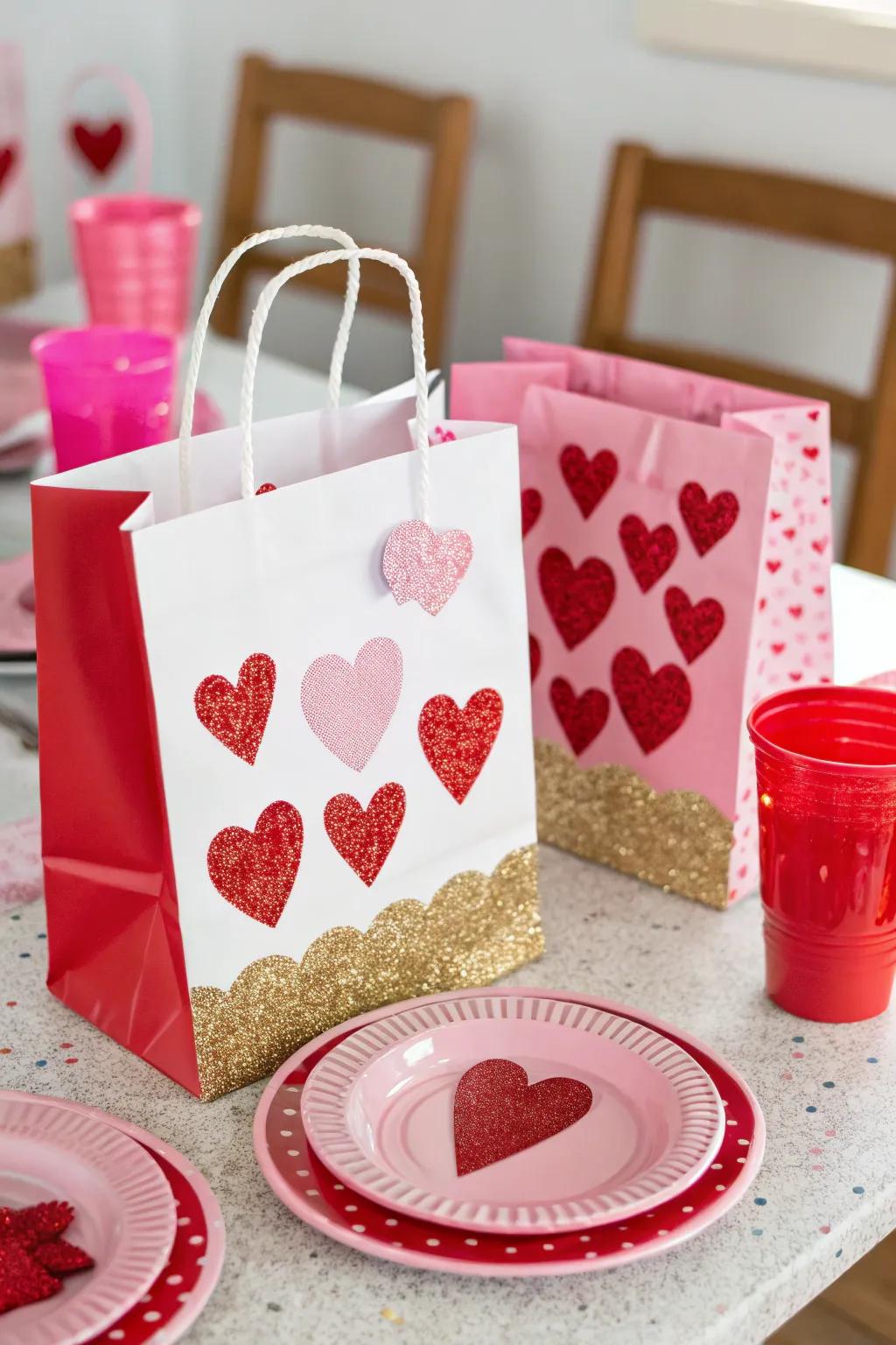 Shimmering granules infuse a soupçon of grandeur into any sack.