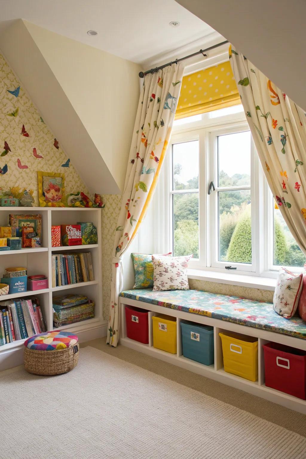 A fun-filled corner for children to explore and play.