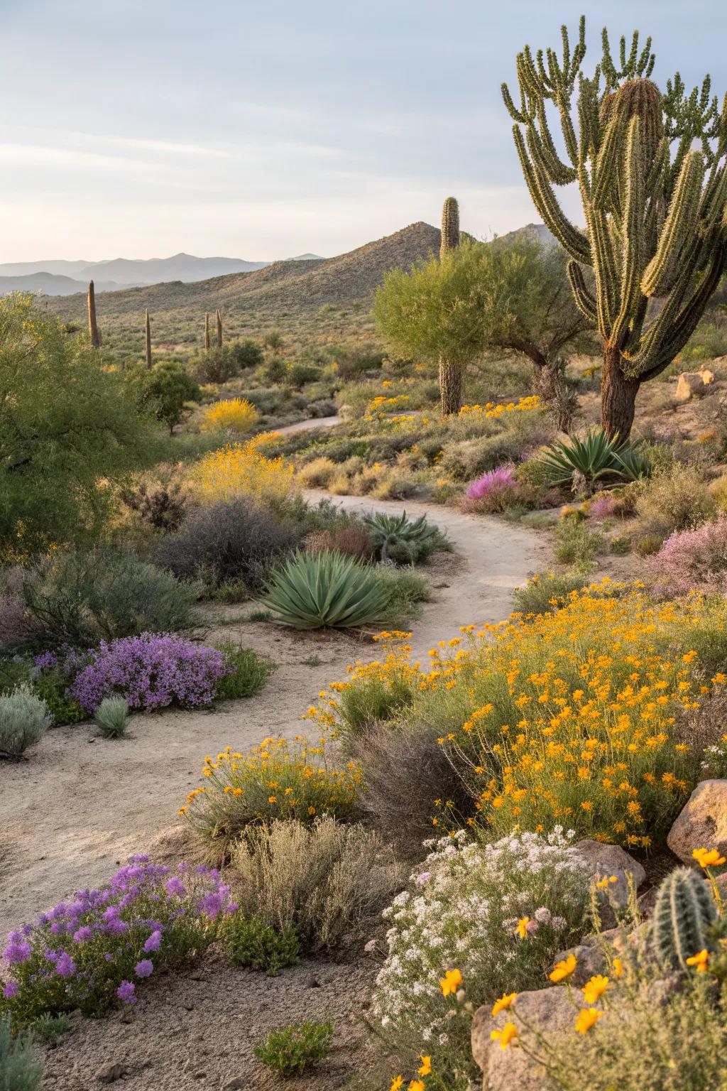 Native wildflowers offer vibrant, low-water color to your landscape.