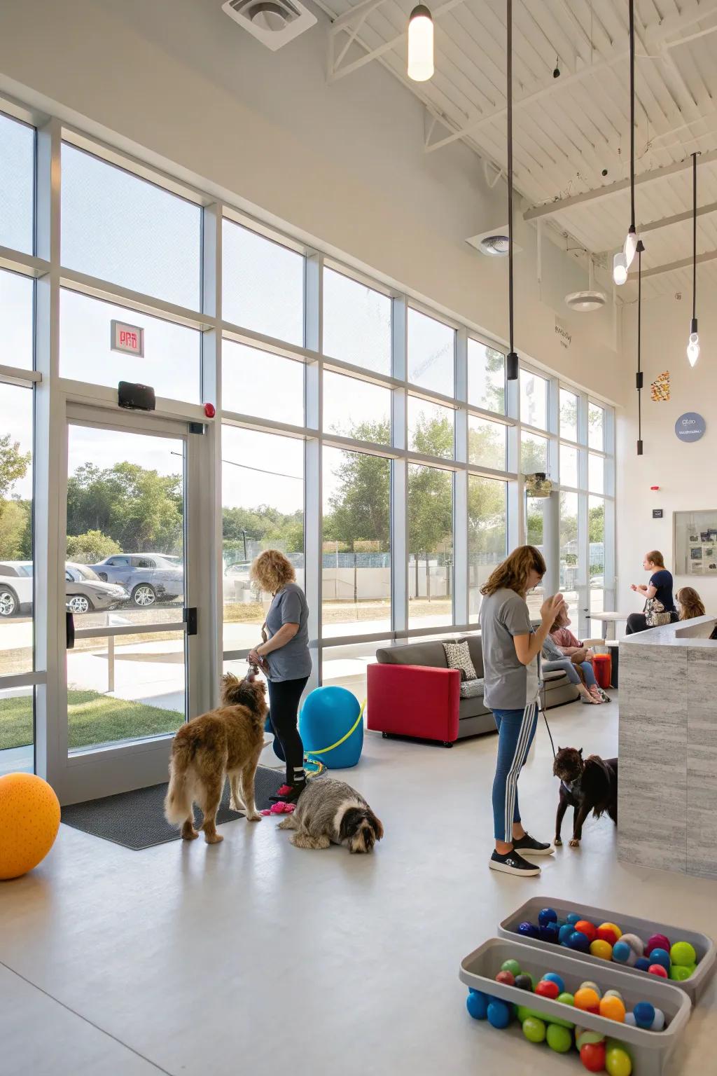 Unrestricted blueprints creating an airy and inclusive atmosphere.