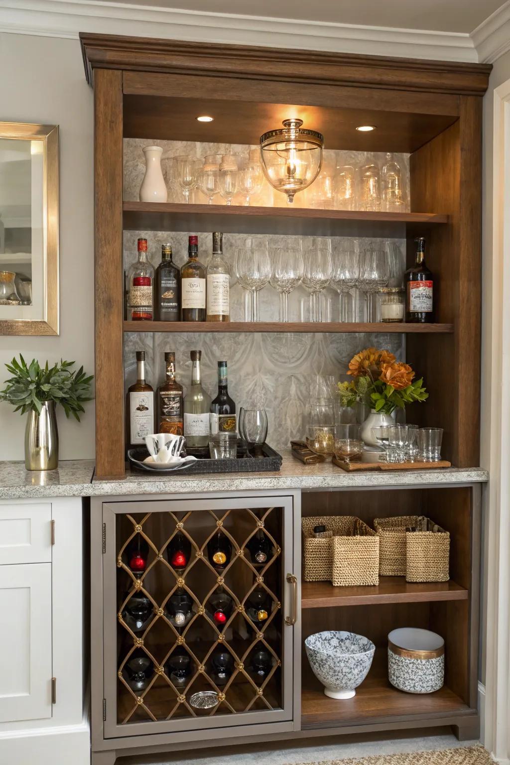 Open displays showcase your assortment beautifully.