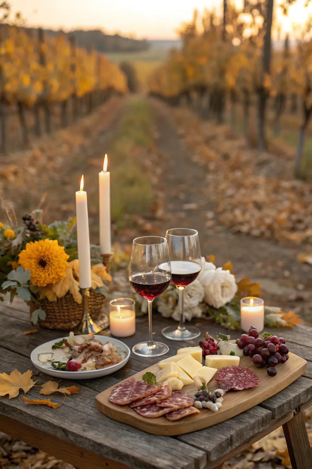 Indulge in a distinguished wine savoring experience in recognition of your autumnal natal day.
