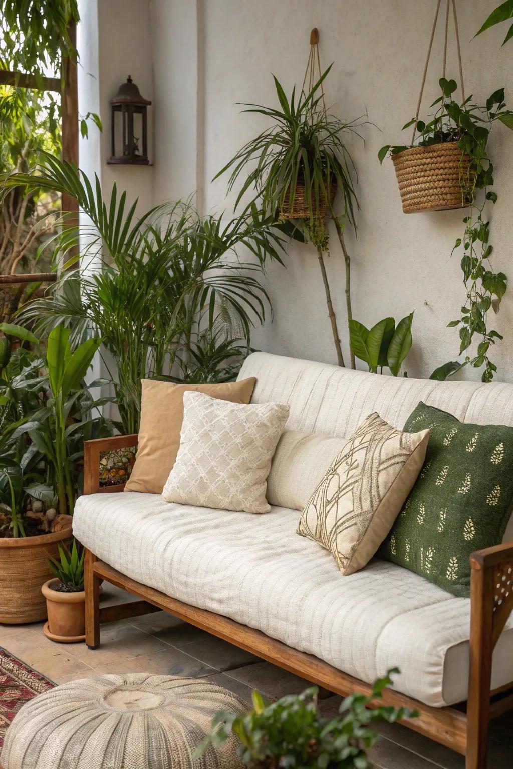 Eco-friendly pillows: making sustainable choices for your fall decor.