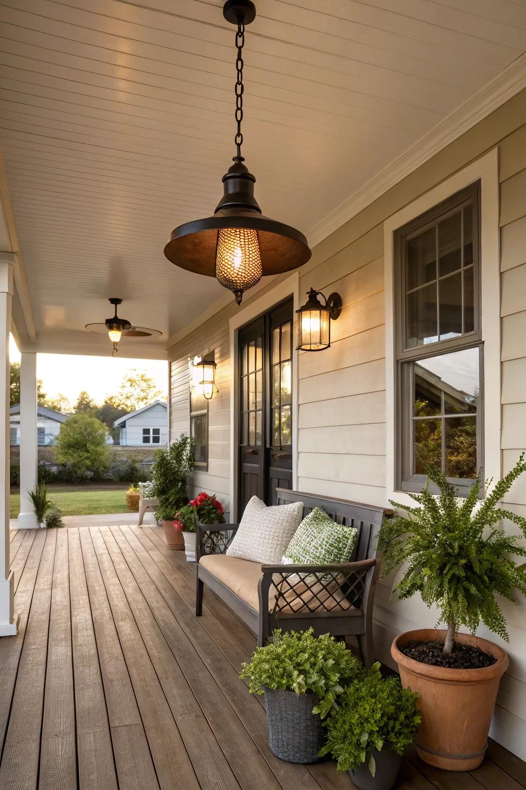 Pendant lights demand attention.