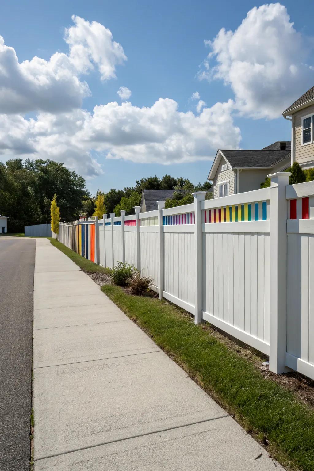 An adaptable plastic boundary offers vibrant hue selections and effortless upkeep for this driveway.