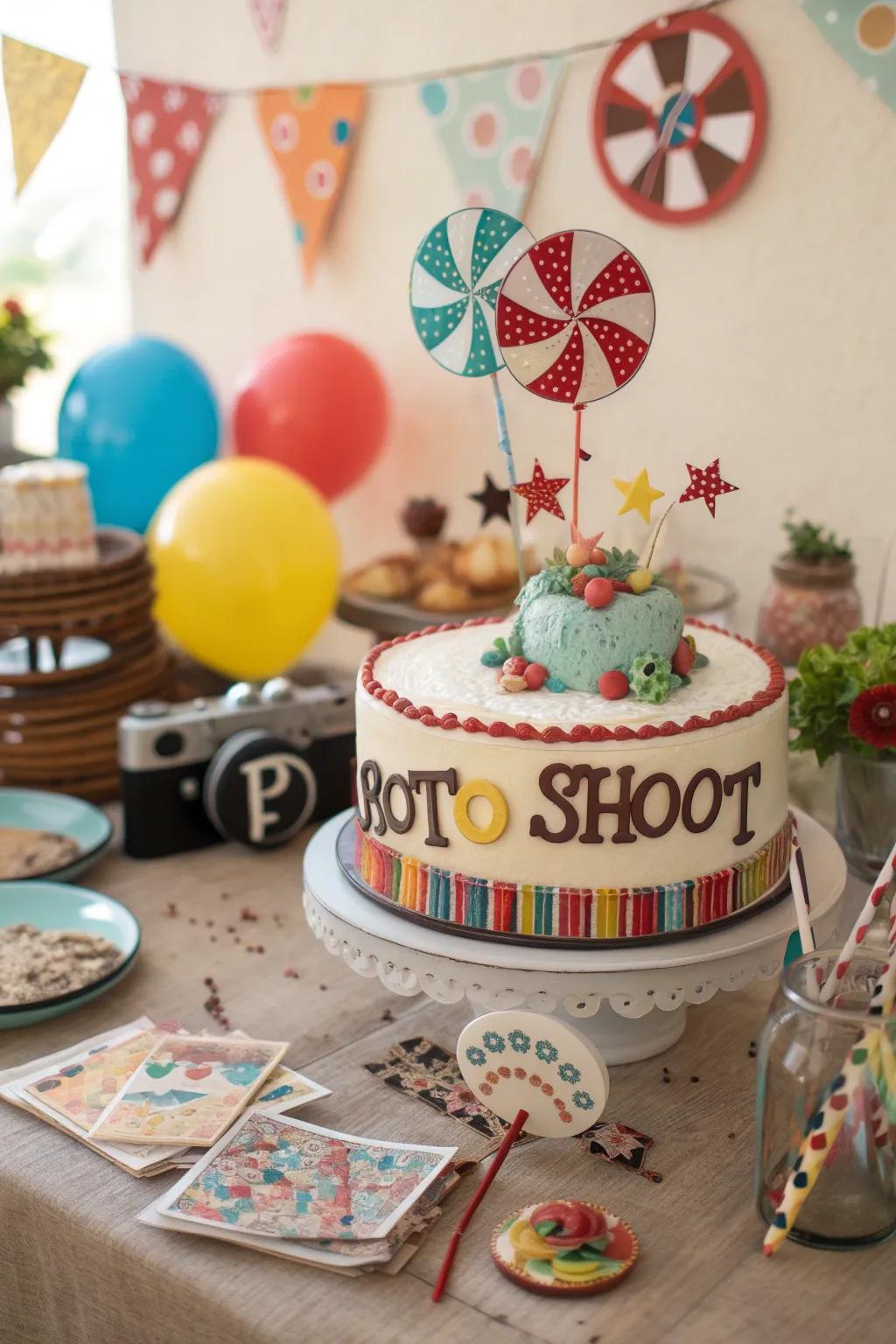 Venture to yesteryear via this nostalgic birthday marvel!