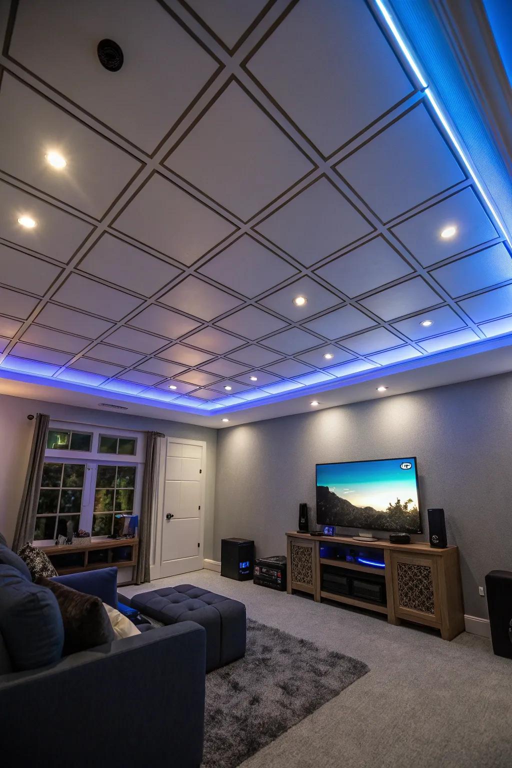 LuminaPanel System offers adjustable ambient lighting.