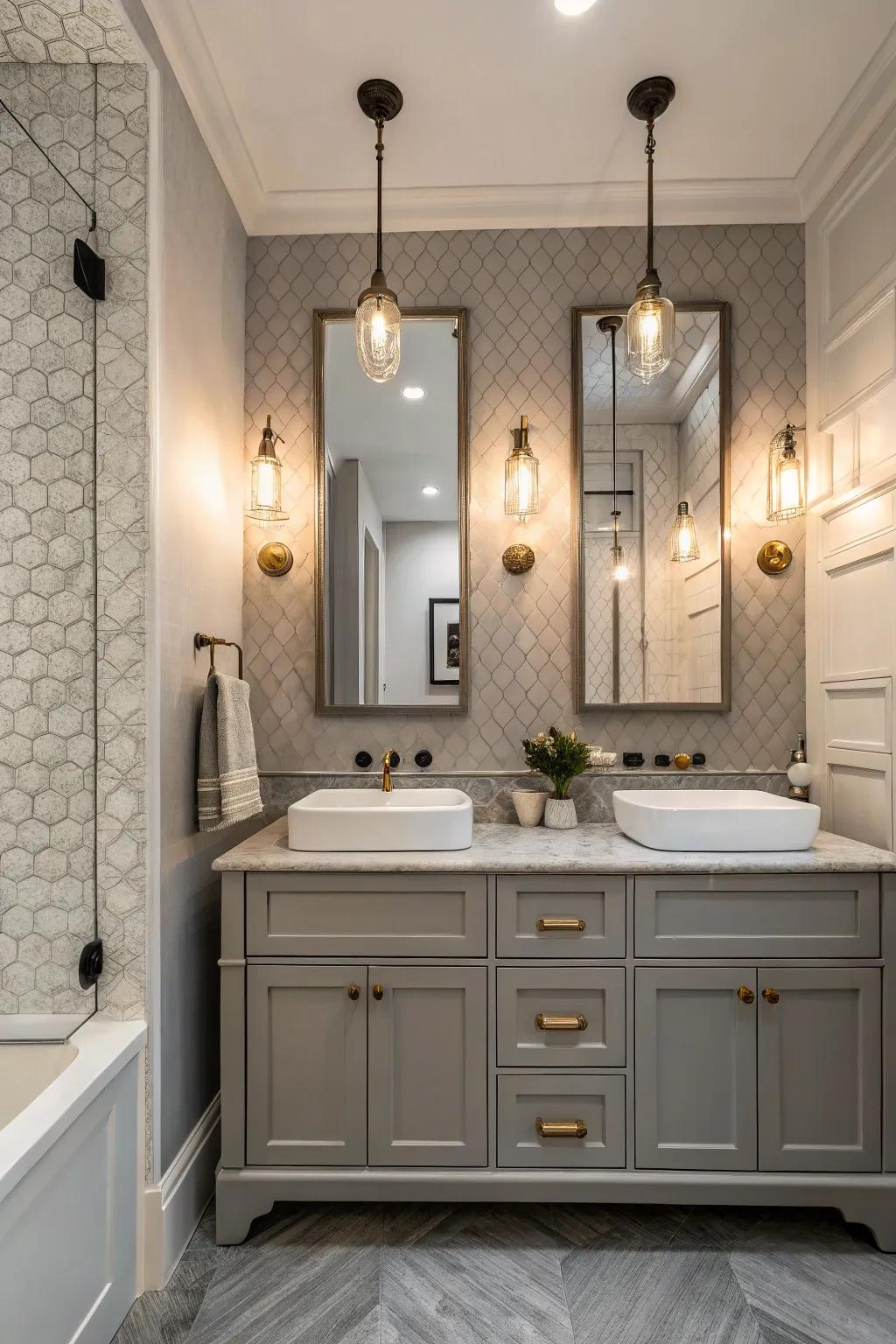 Well-chosen illumination establishes the ambiance perfectly.