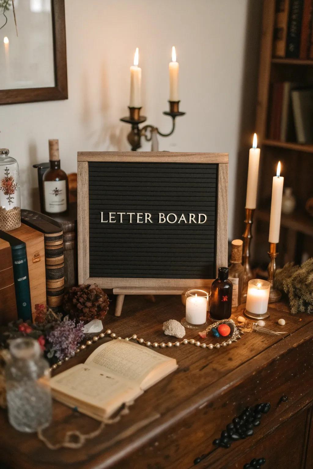 Incorporate a dash of timeless Halloween enchantment.