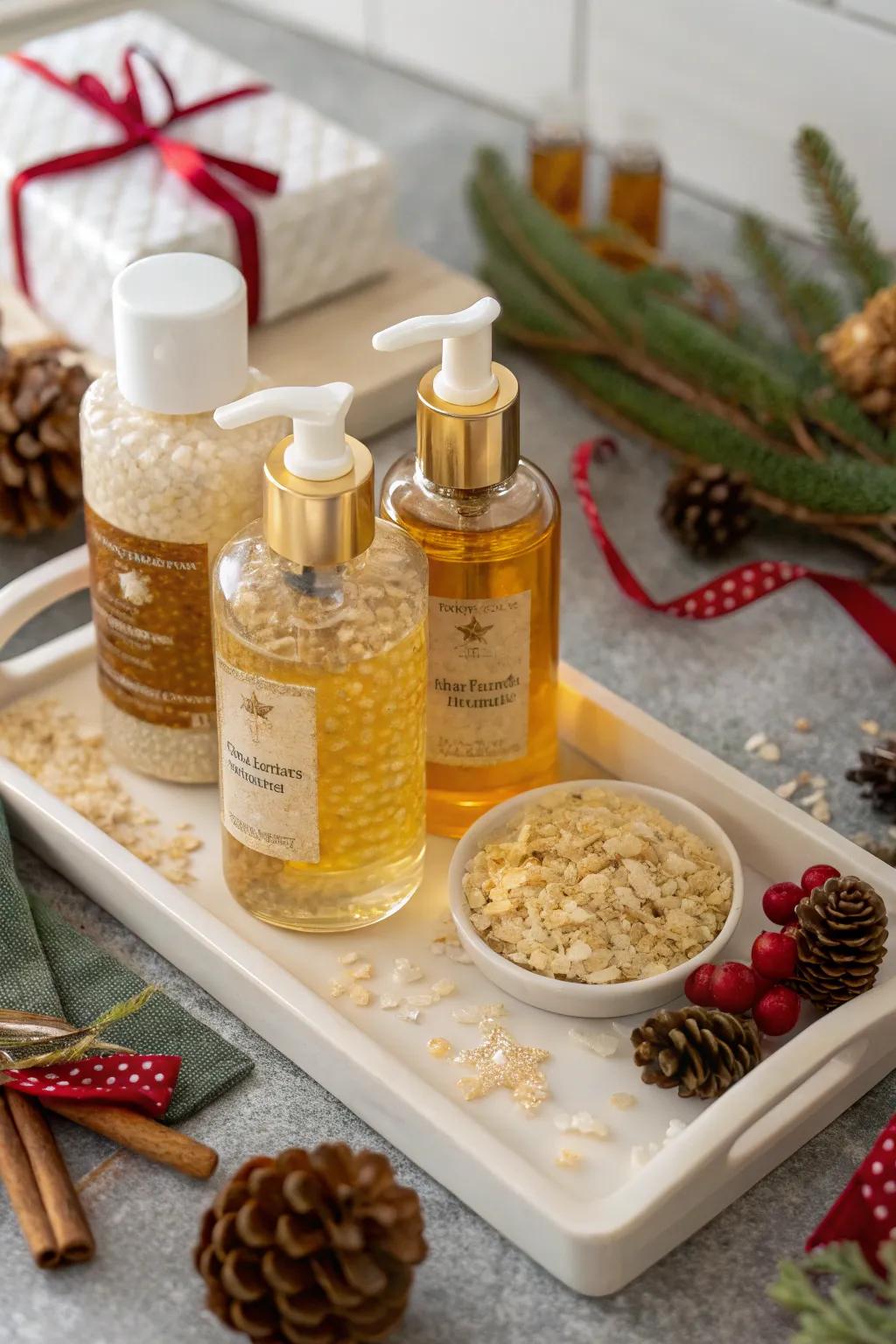 Artisanal hand soaps for a luxurious touch