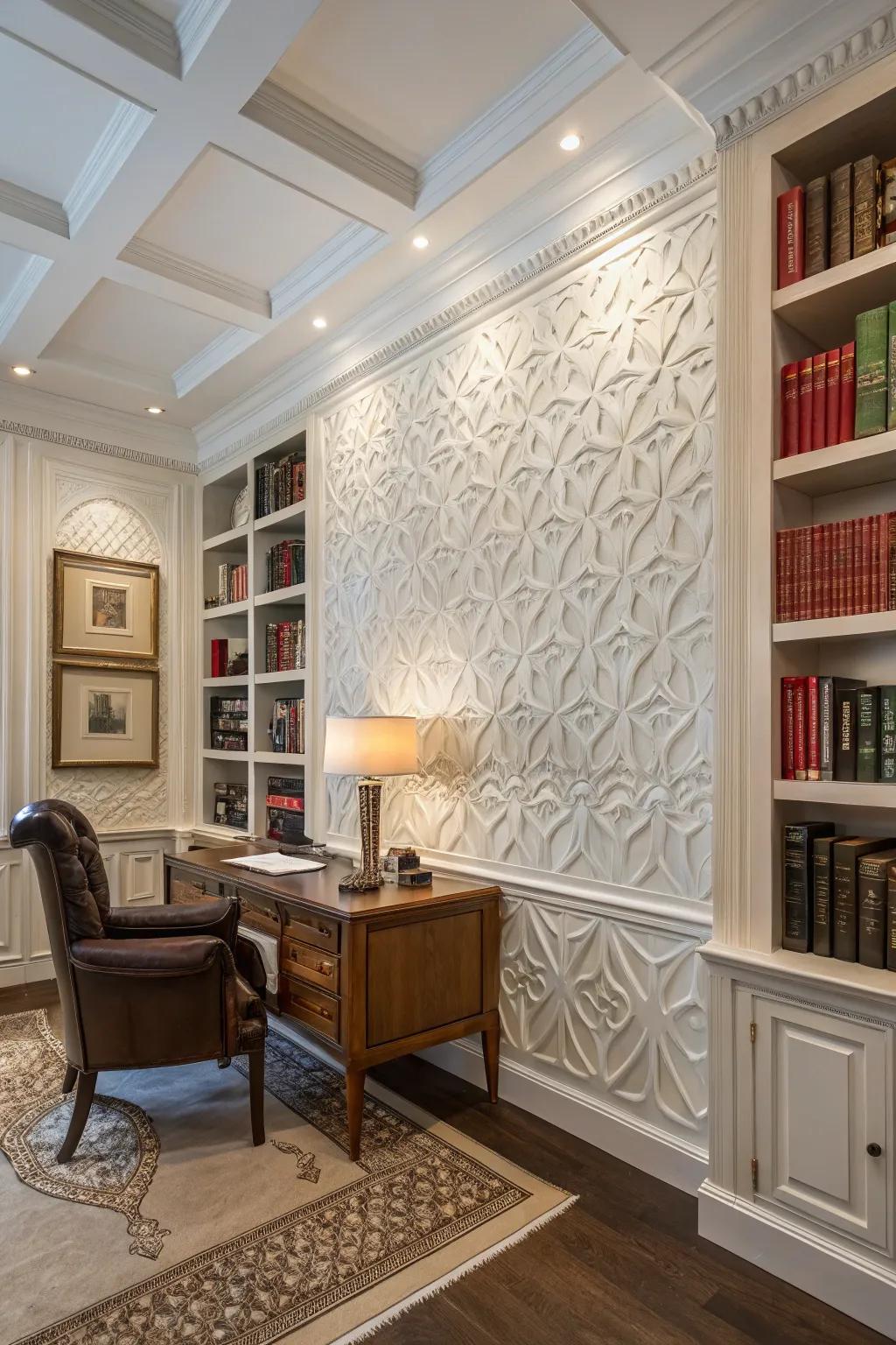 Unexpected textures can transform and elevate any room.