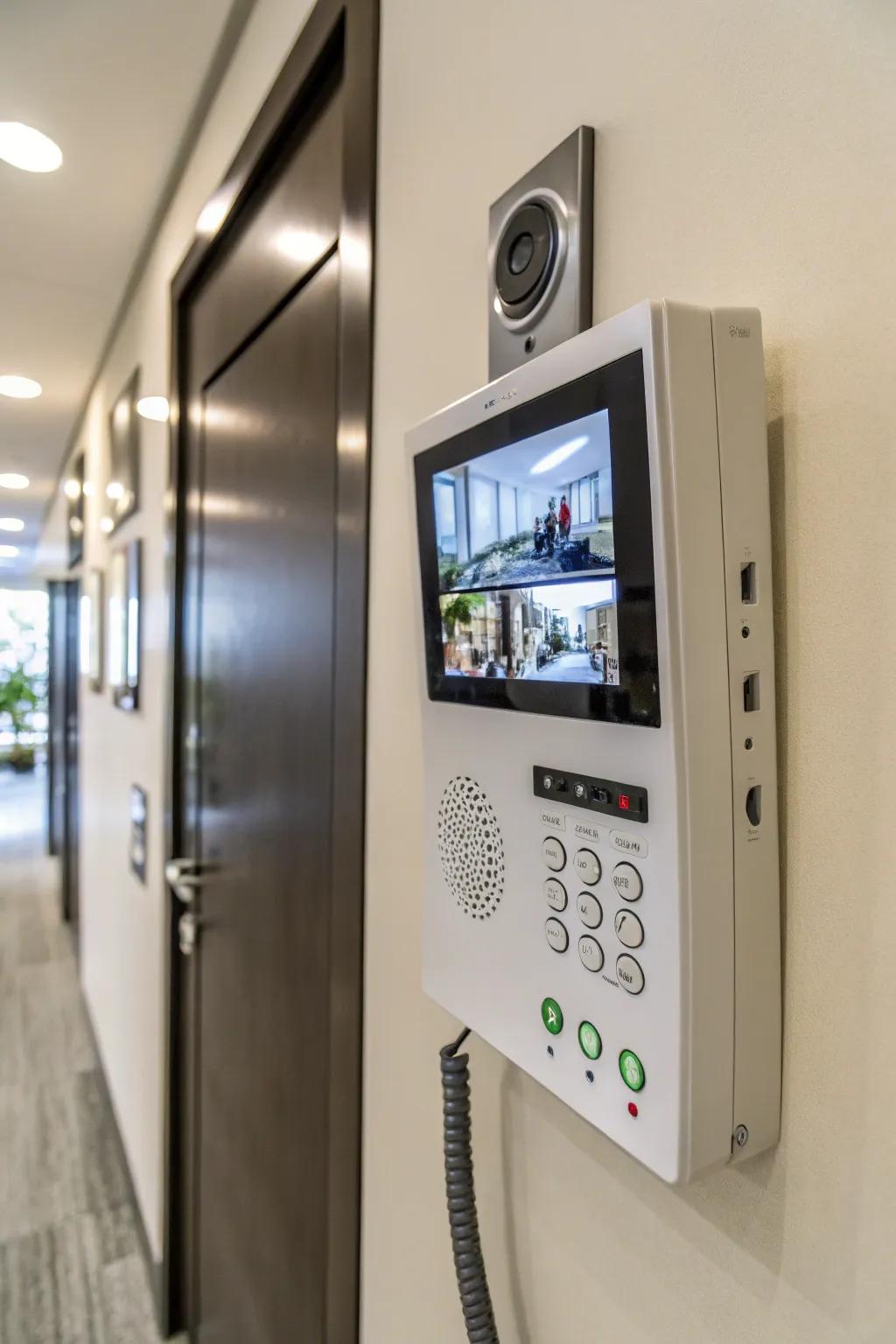 High-definition video improves clarity and security of intercoms.