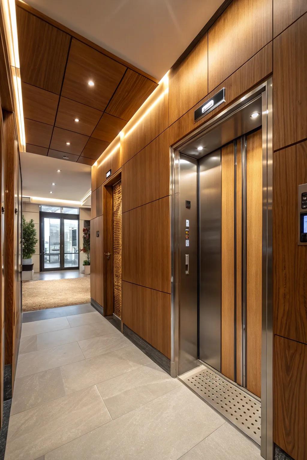 Integrated harmony produces a smooth transition between areas.