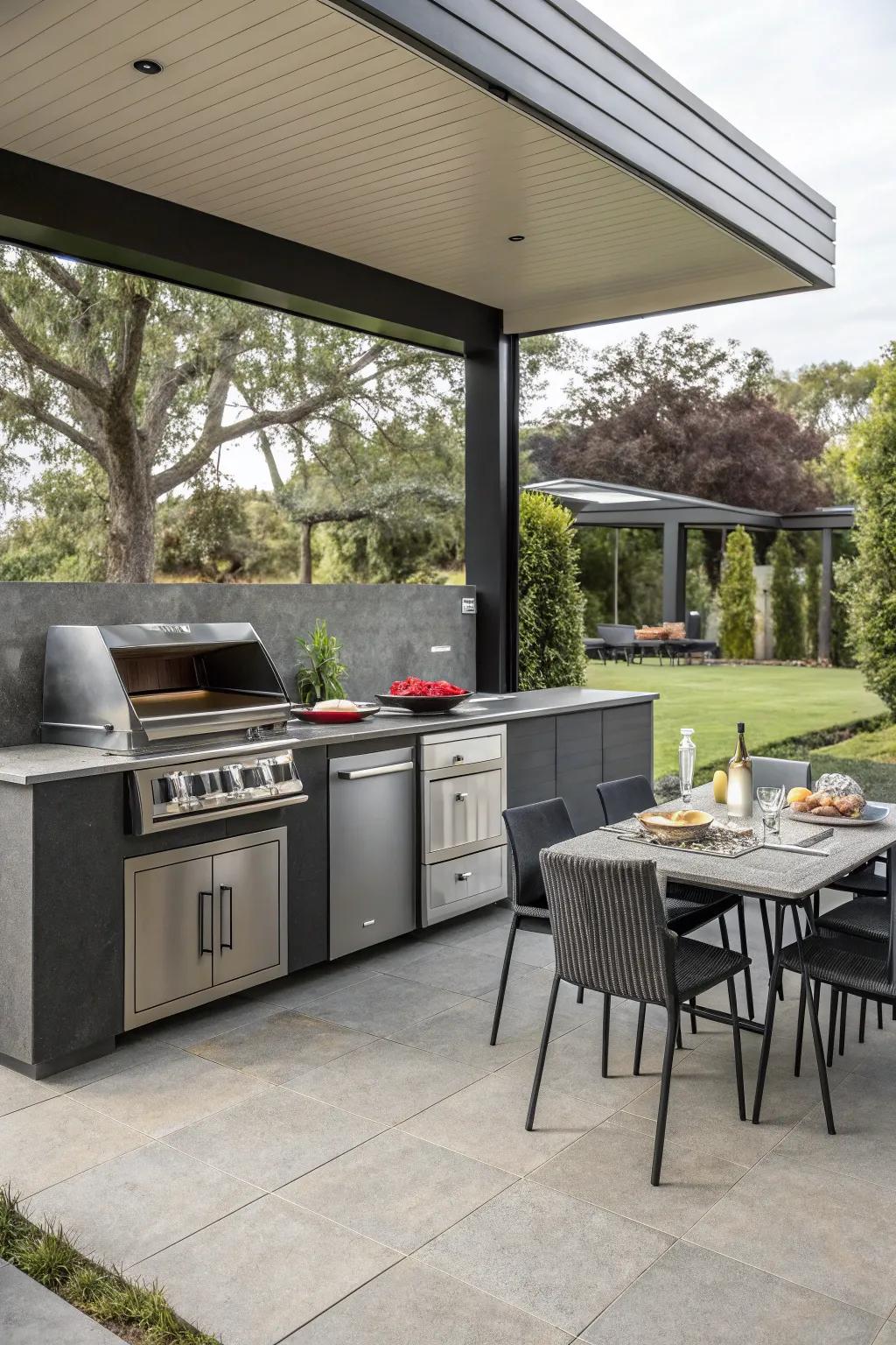 Compact sections that optimize space without compromising on flair.