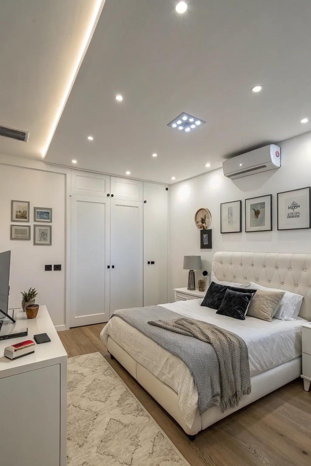 Modern tech enhances functionality and design.