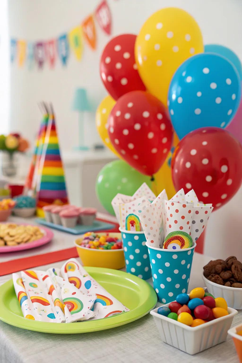 The Candy Wrapper Fold injects a playful element to any dining table.