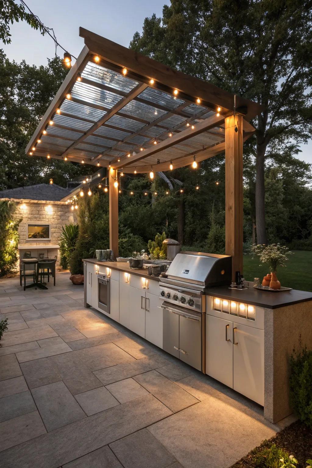 Solar-powered lights offer an eco-friendly and efficient lighting solution.