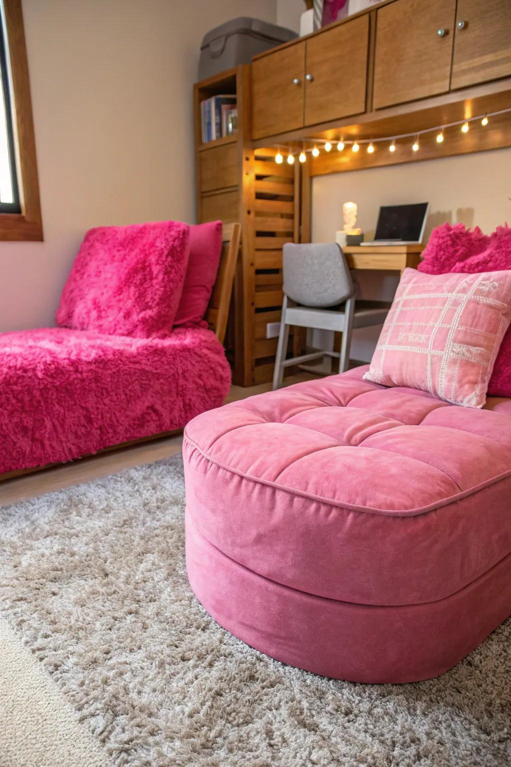 Textured details enrich the sensory experience of your room.