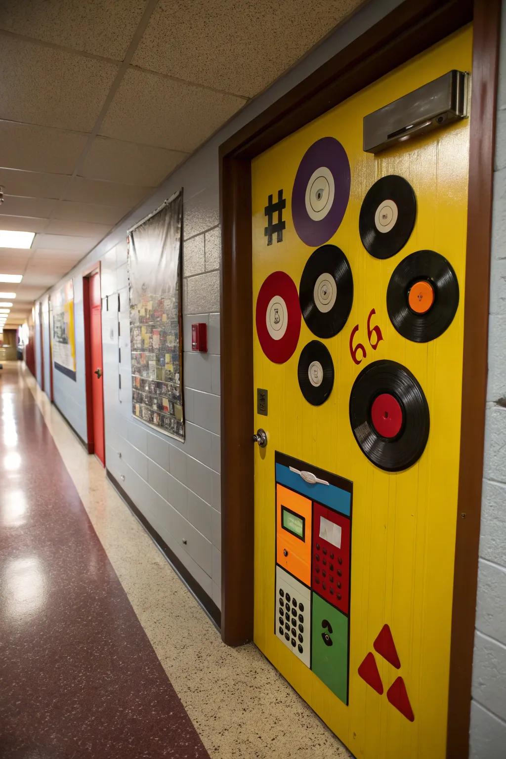 Take a trip down memory lane with retro-themed decor.