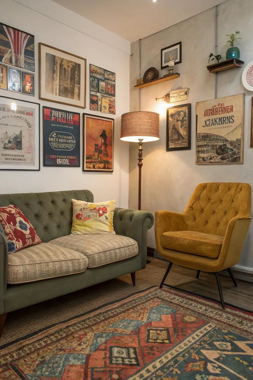 Express your style with an varied mix of decor elements.