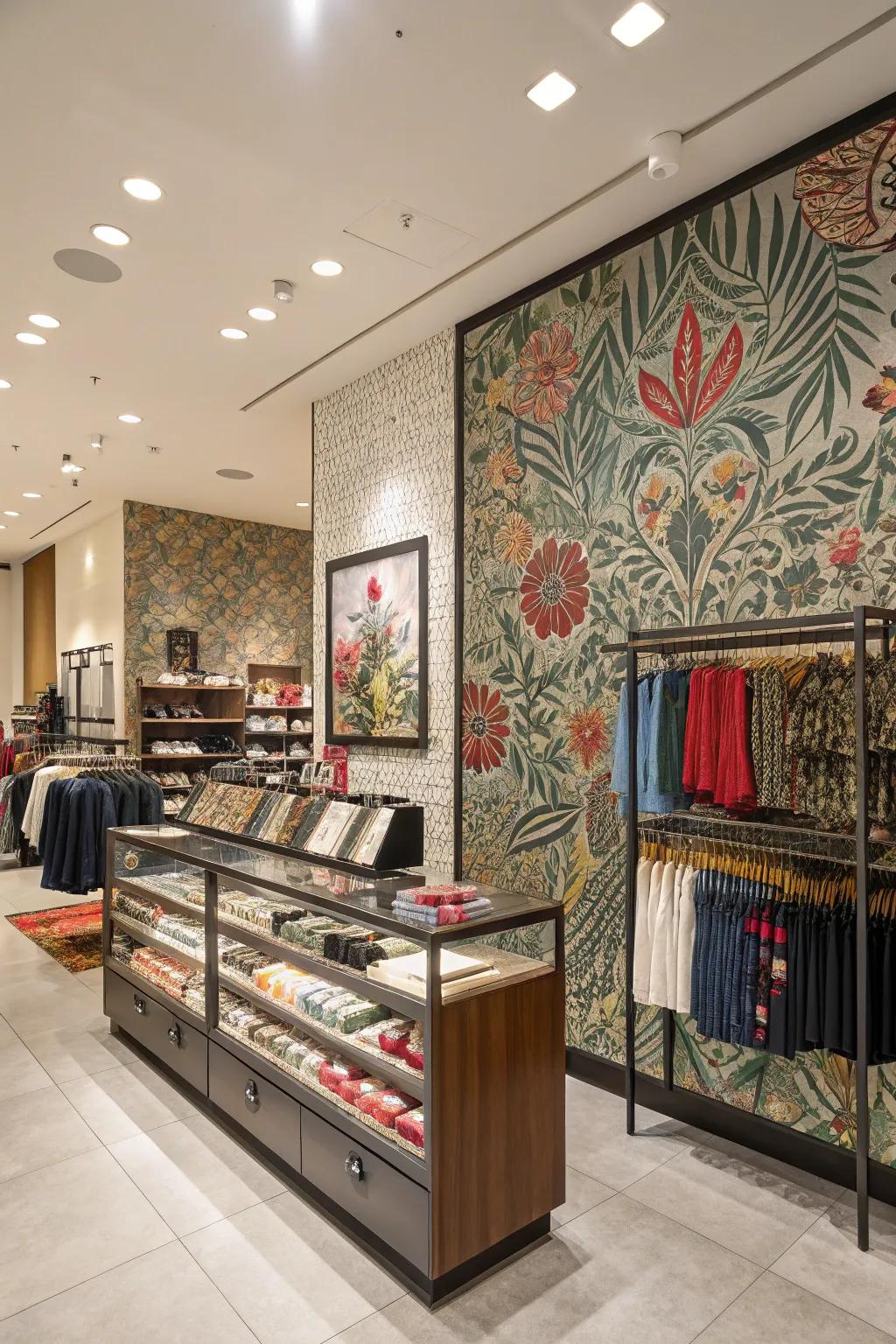 Showcase panels captivate attention and amplify product presentations.