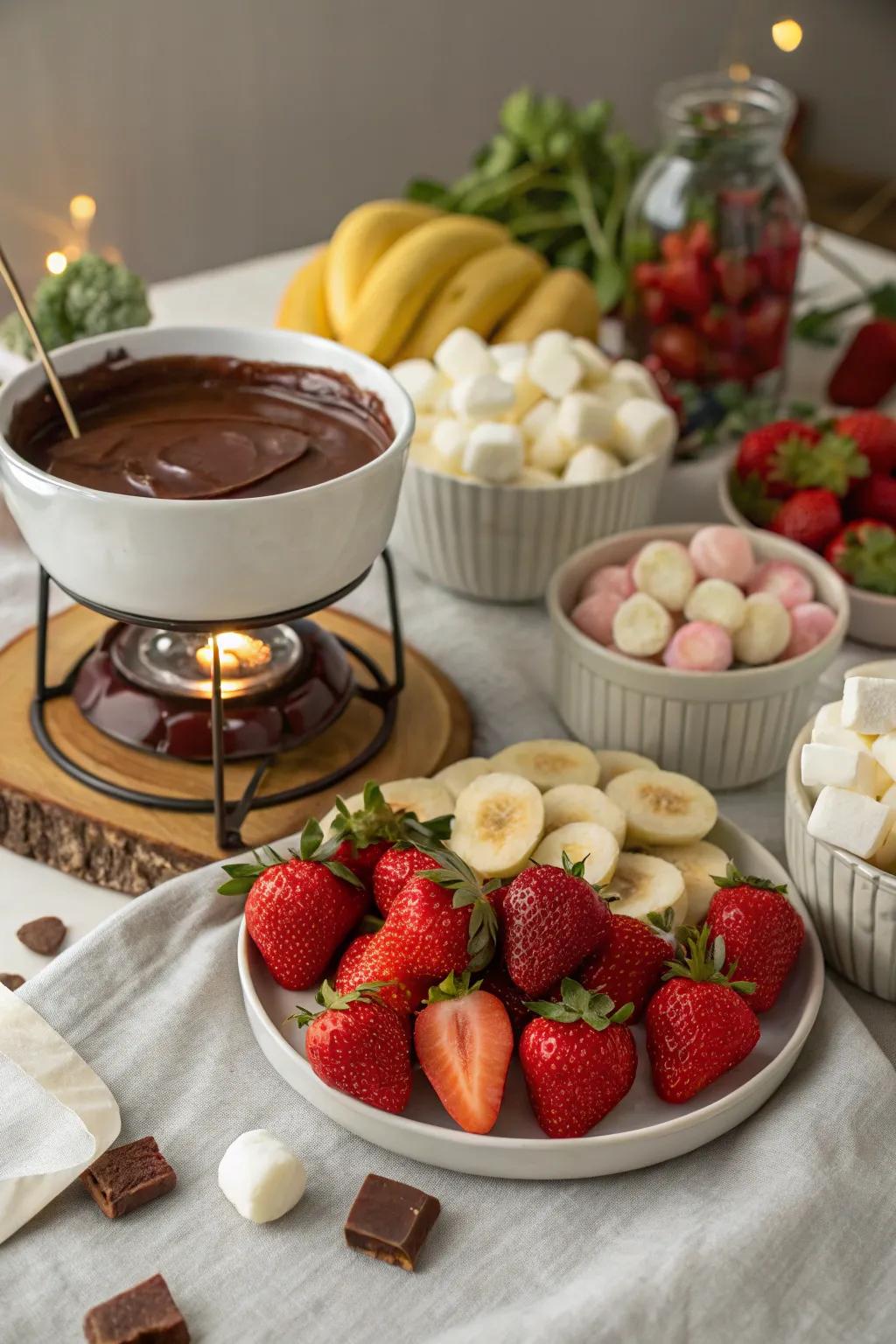 A sweet surprise adds a delicious end to the night.