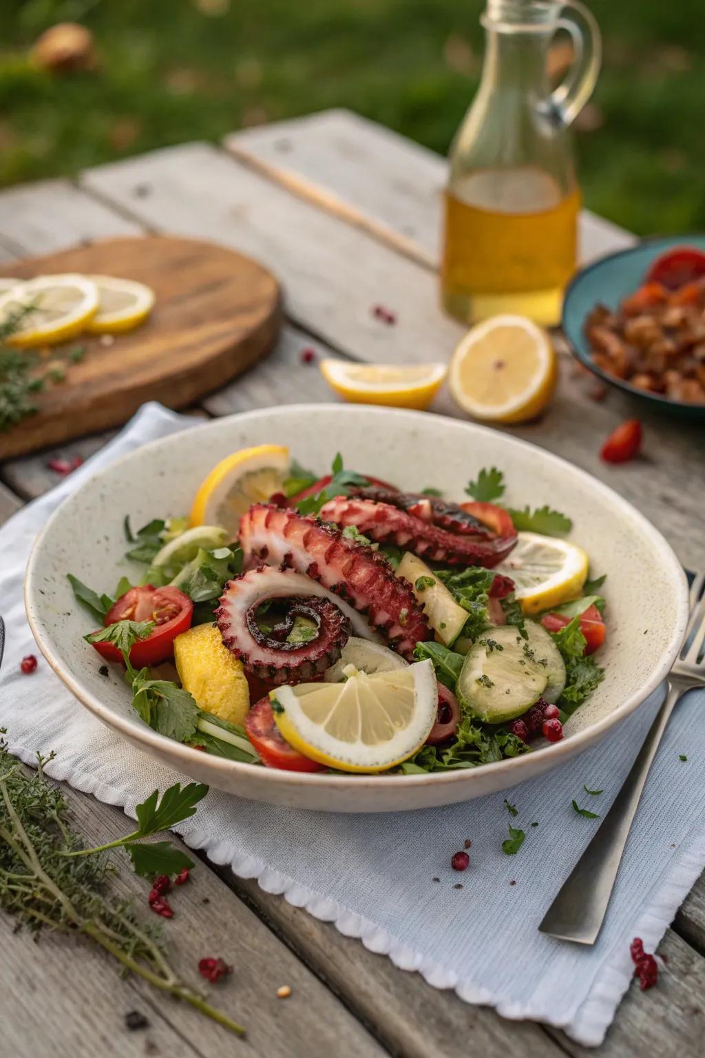 Sea ring, a singular and flavorful picnic dish.