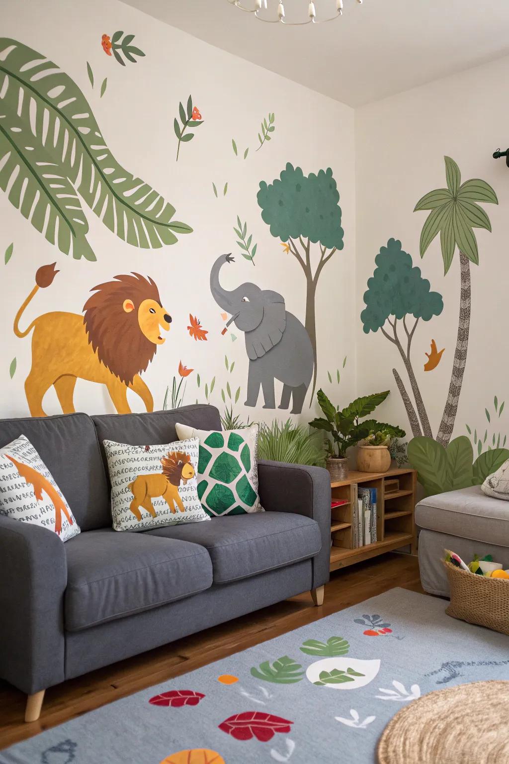 Wander through a captivating safari.