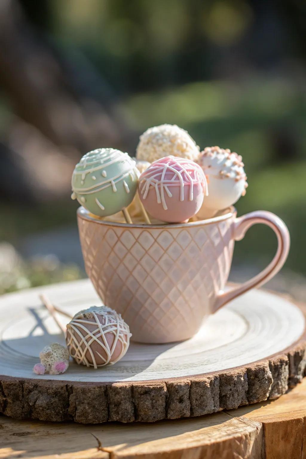 Enhance your sweet station with a hint of Scandinavian refinement and Bohemian charm.