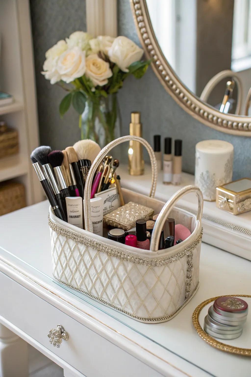 Discover beauty through beautifying instruments nestled in the Easter basket.