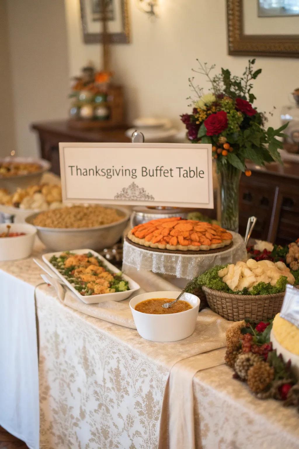 Personalized place cards make guests feel special.
