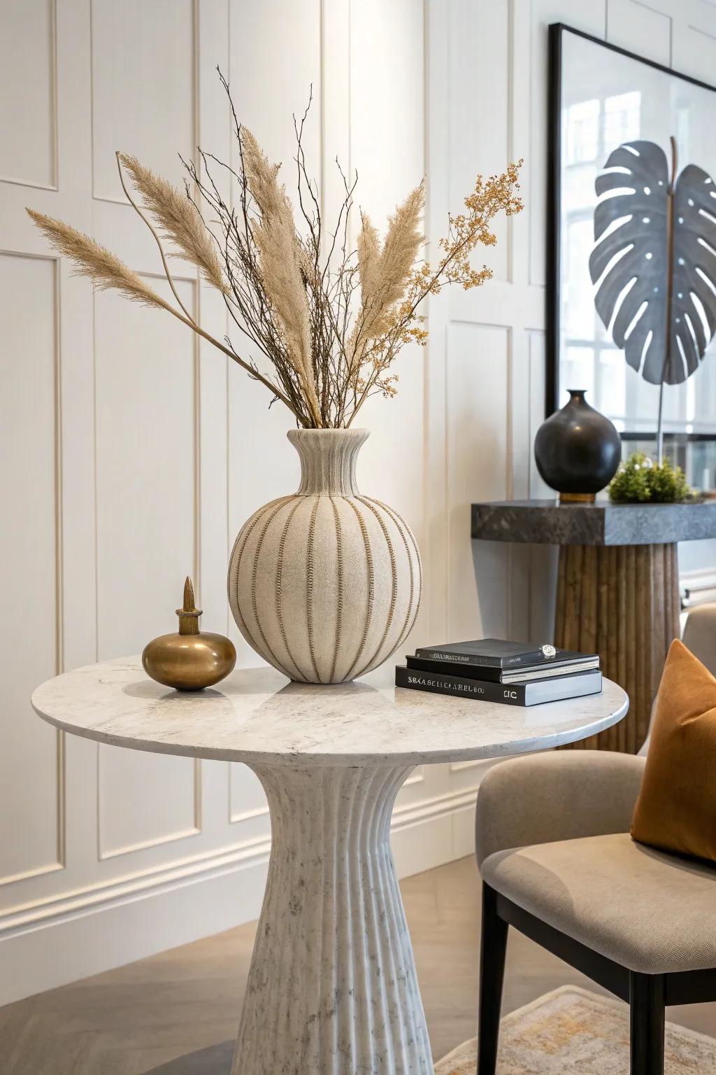 Artistic vases function as sculptural artworks in any decor.