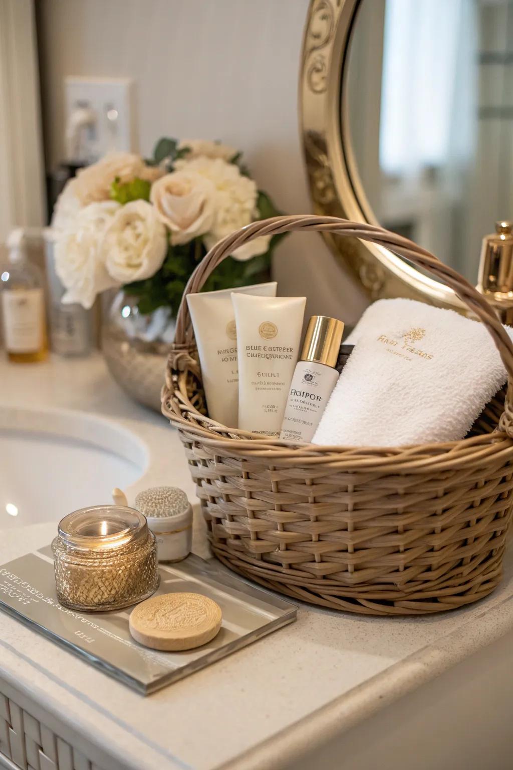 Lavish hand emollient furnishes a touch of pampering and attentiveness.