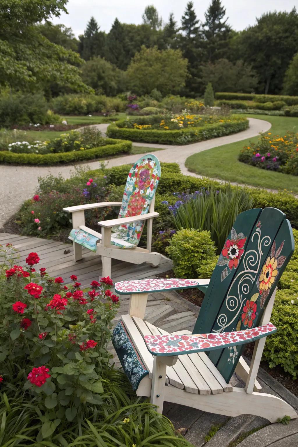 Artistic designs for a personalized touch.