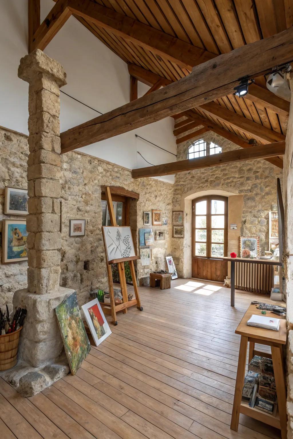 Nature's nuance within your studio.