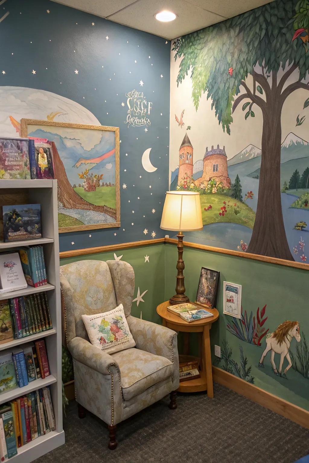 Fantastical artistry brings wonder and innovation to the nook.