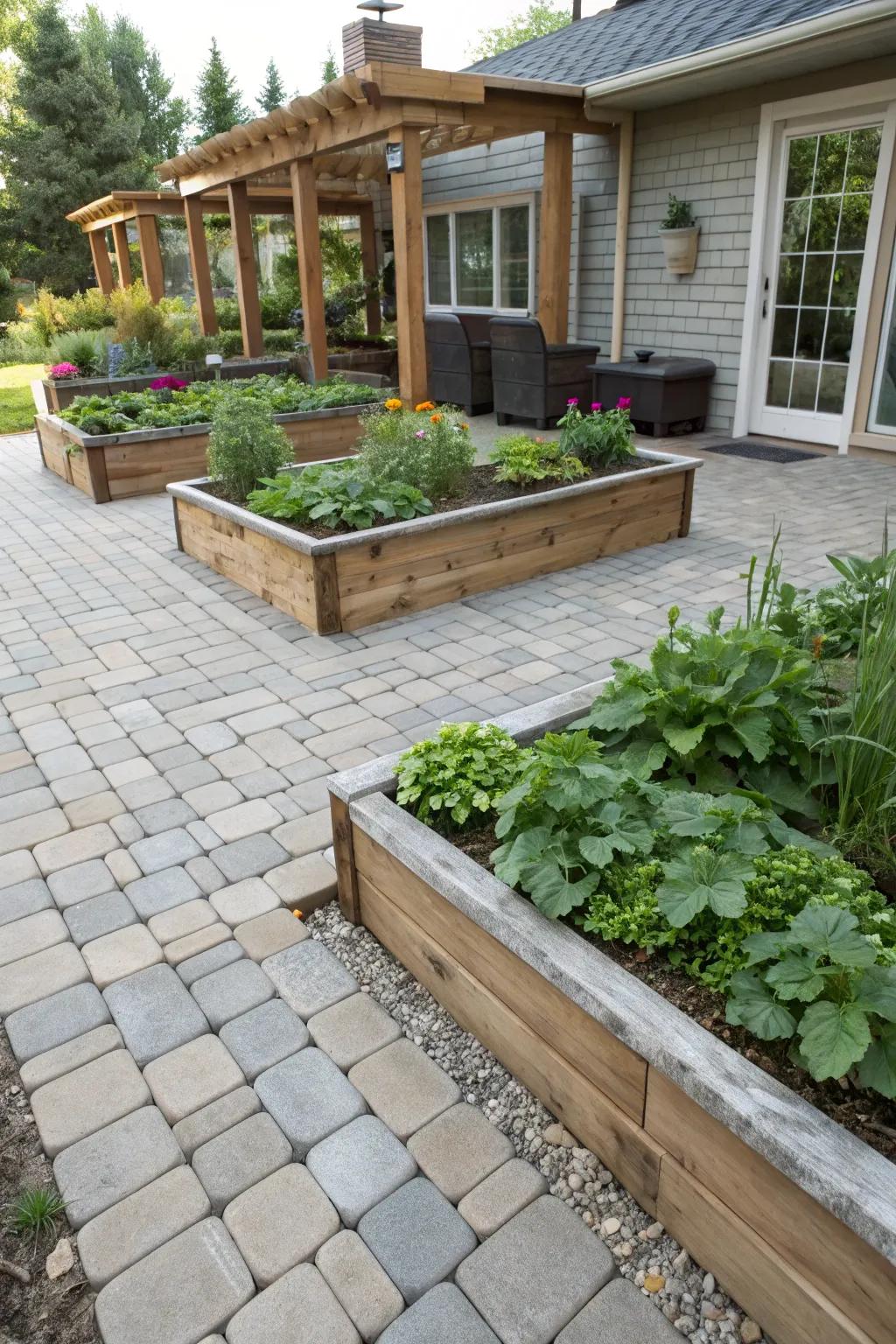 Permeable pavers proffer an eco-conscious solution for exquisite patios.