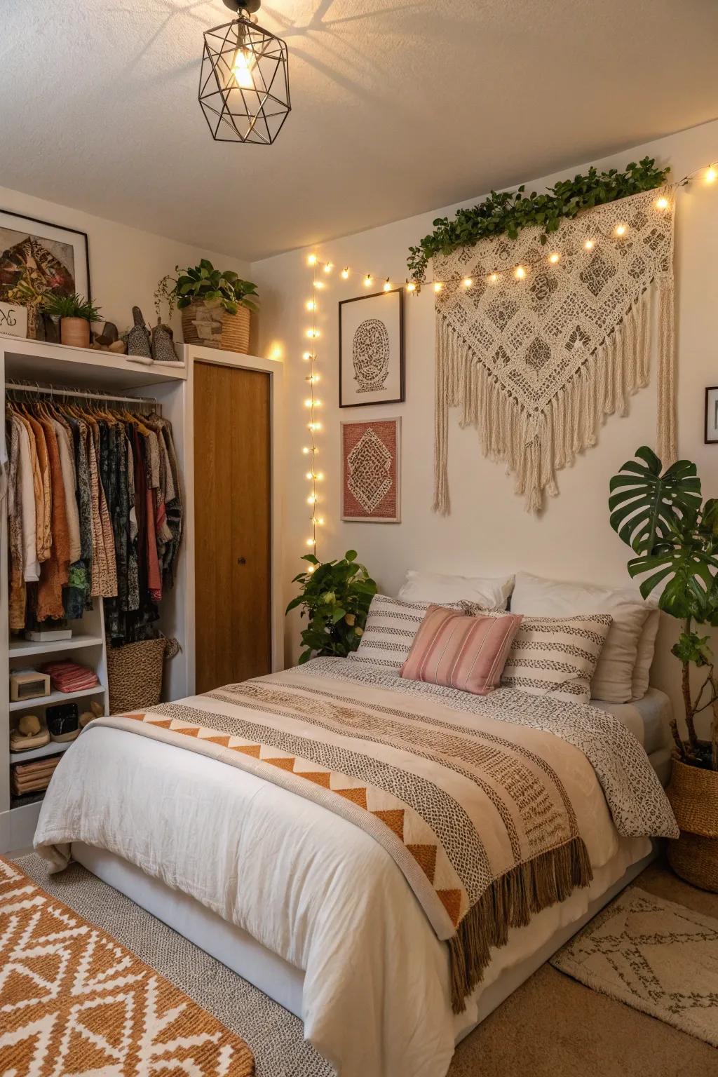 A themed closet bed imparts a personal touch to your space.
