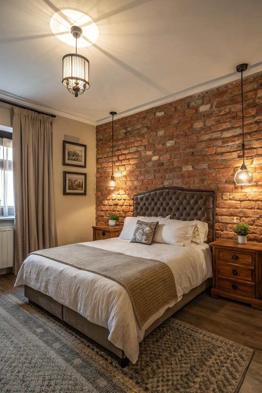 Brick facades add timeless charm.
