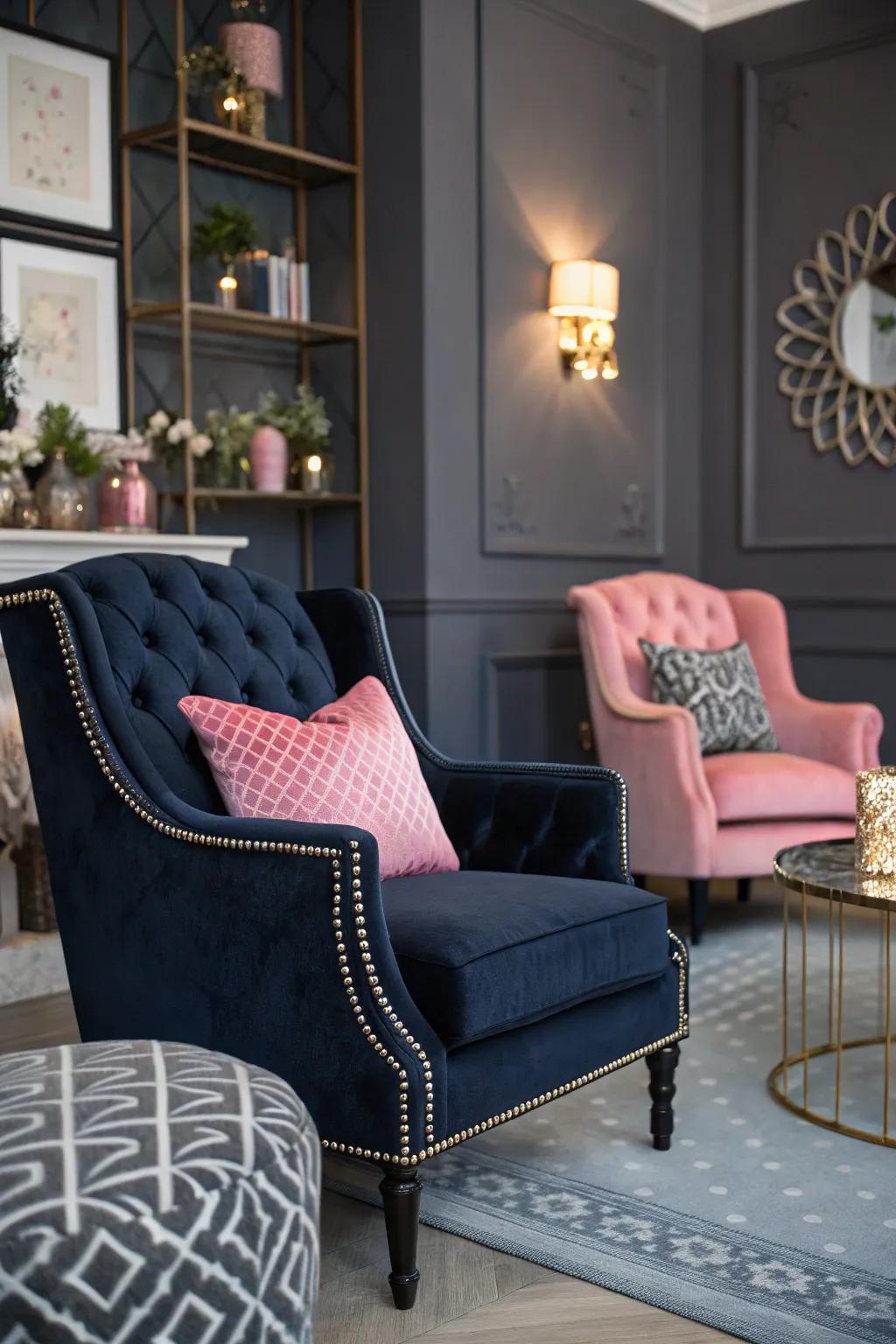 Unusual color mixes add intrigue and depth.