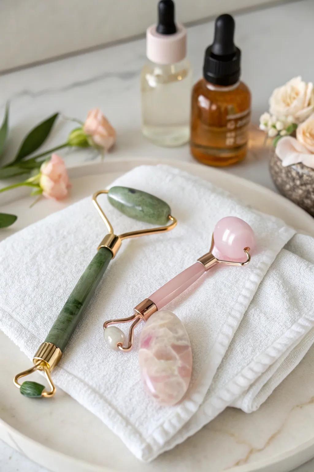 Face tool sets for a touch of beauty and relaxation.