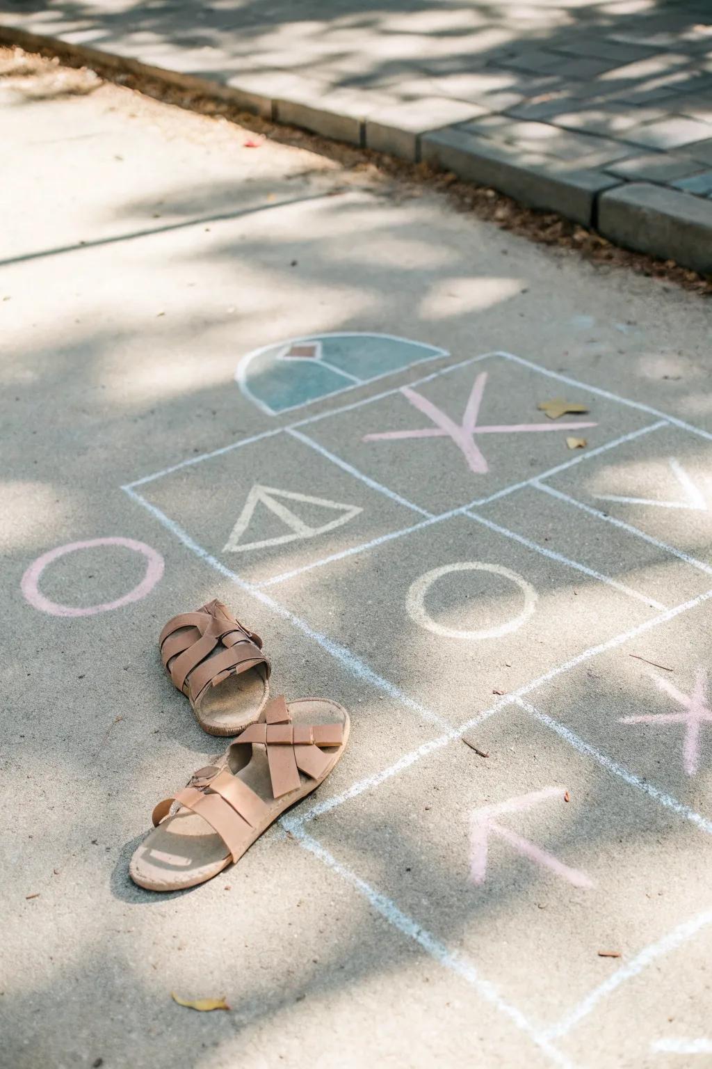 Unleash your creativity with a whimsical crayon shape shuffle &ndash; where simplicity meets playful elegance.