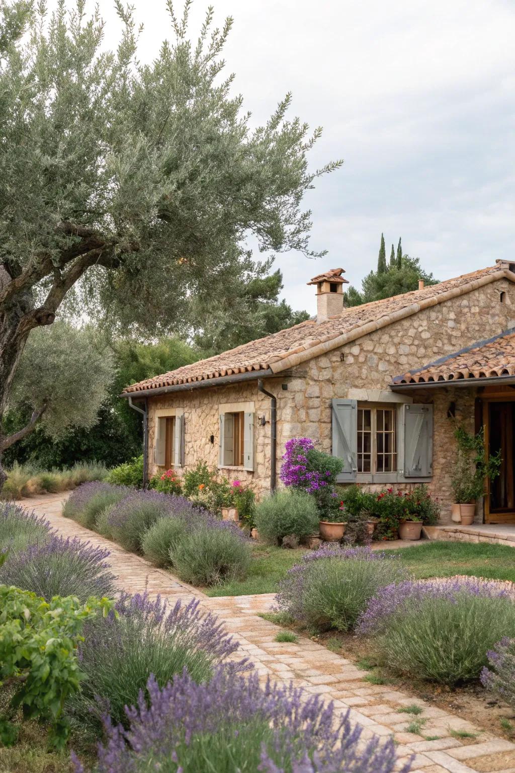 Terra-Cotta tile siding infuses a timeless Mediterranean vibe.