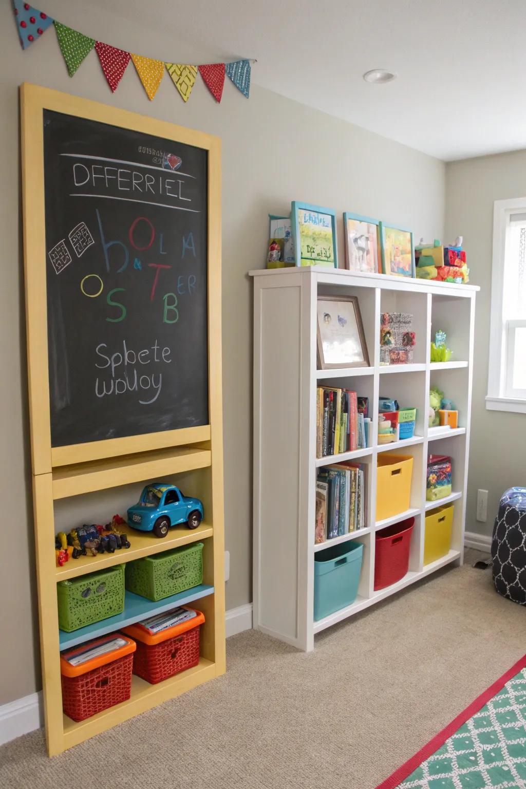 Interactive fixtures conflate storage with play.