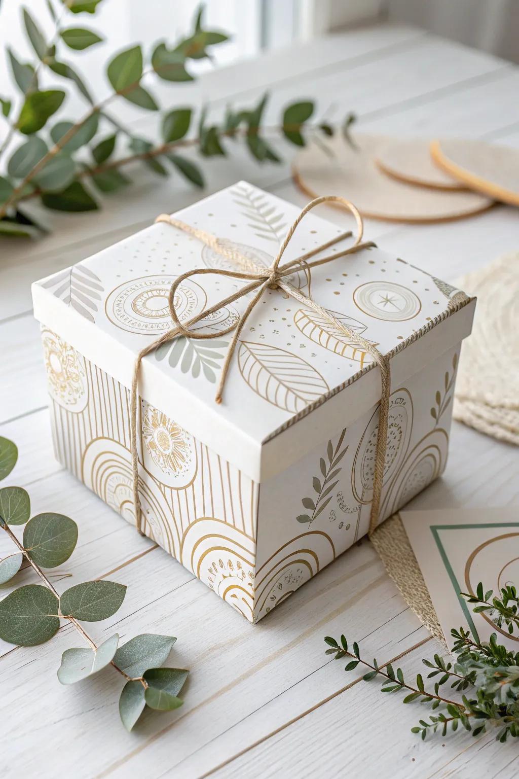 Wrap your gifts with love and style using these charming DIY paper gift boxes.