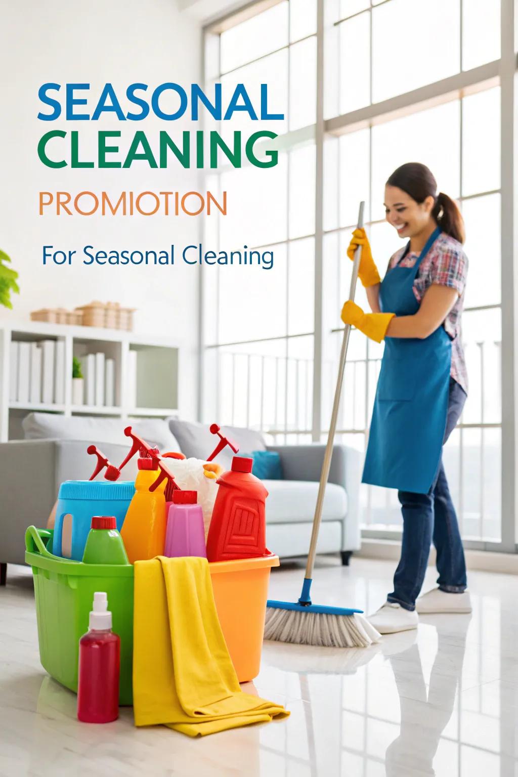 Periodic deal banner to attract clients.