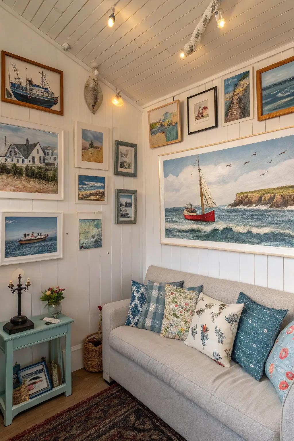Local art enriches spaces with authenticity and uniqueness.