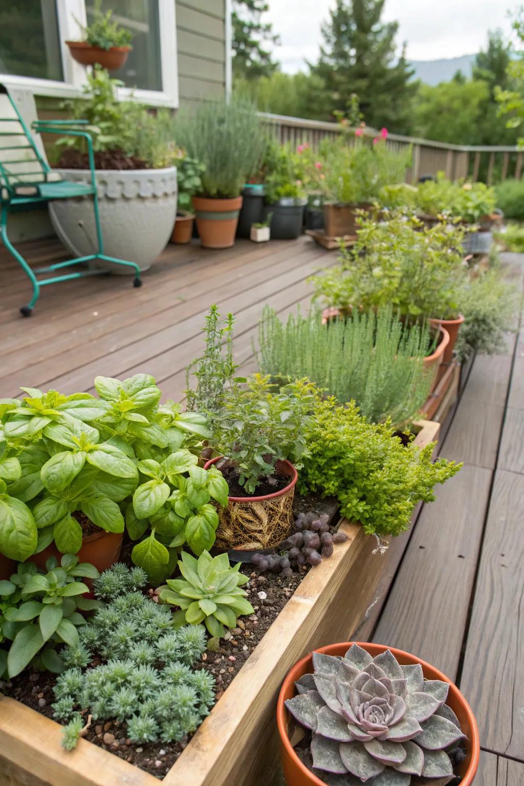 Enhance your garden with ornamental plant pairings.